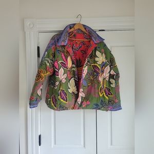 Farm rio reversible puffer size s